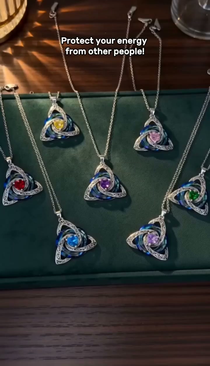 LIMITED TIME — 50% OFF! Women’s Celtic Knot Birthstone Pendant Necklace