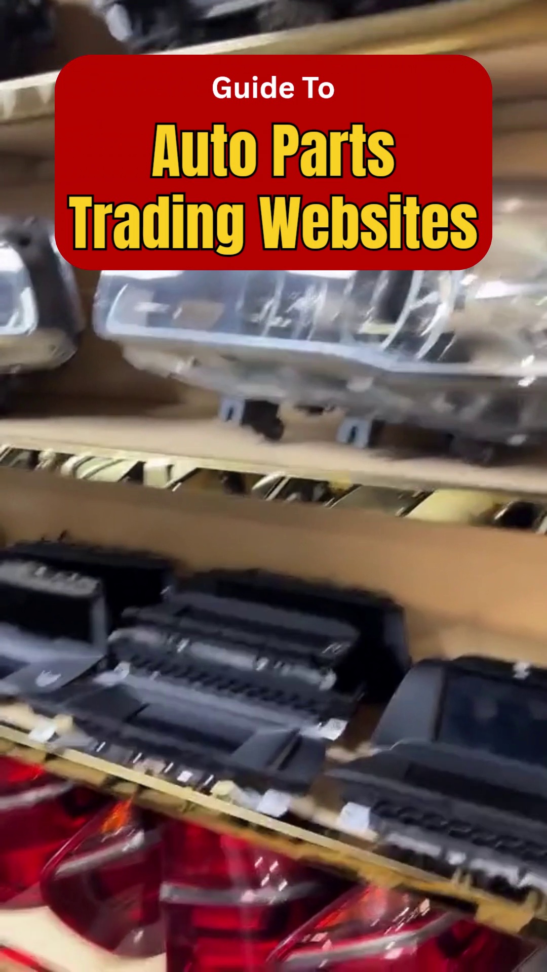 An Informational Guide to Trading Auto Parts Website.
