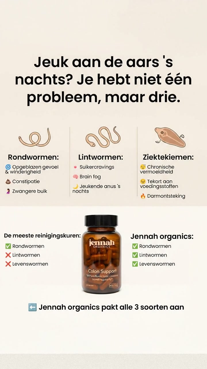 Verwijder wat al jaren in je darmen zit
