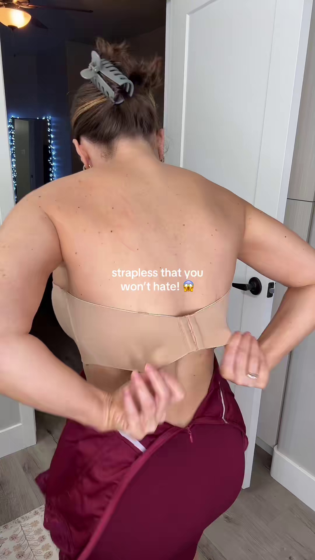 Underwire Strapless Bra