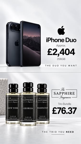 3 × 100ml for £76.37