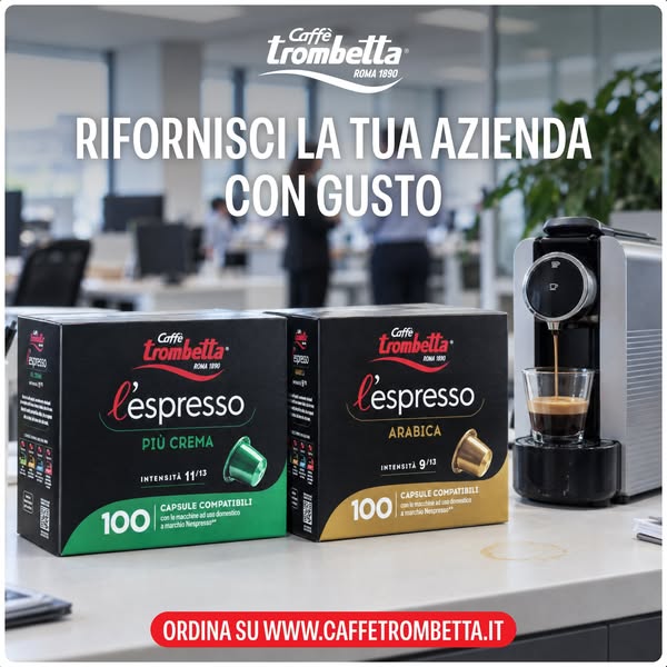 Fai scorta di caffè per la tua azienda