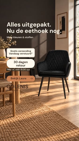 Maak je eethoek af
