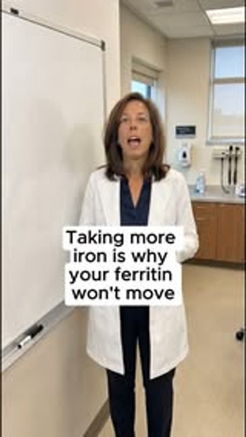 Try This If You're stuck at "low normal" ferritin