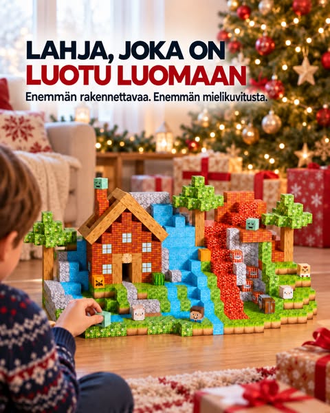 Lelu, jonka parissa he haluavat jatkaa leikkimistä