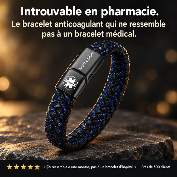 Une seconde peut tout changer. Ce bracelet aussi.