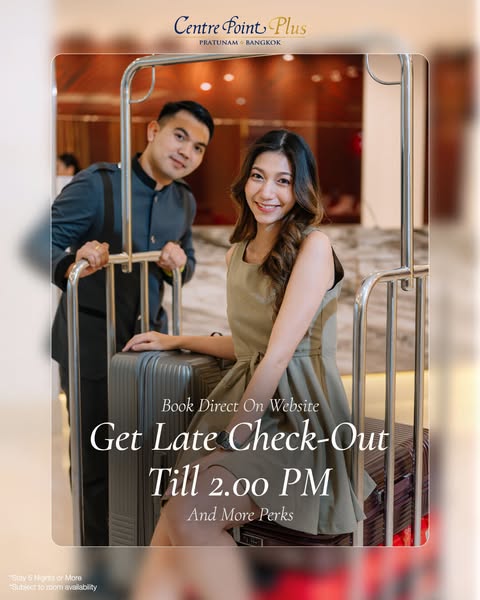 Available only when you book direct with us