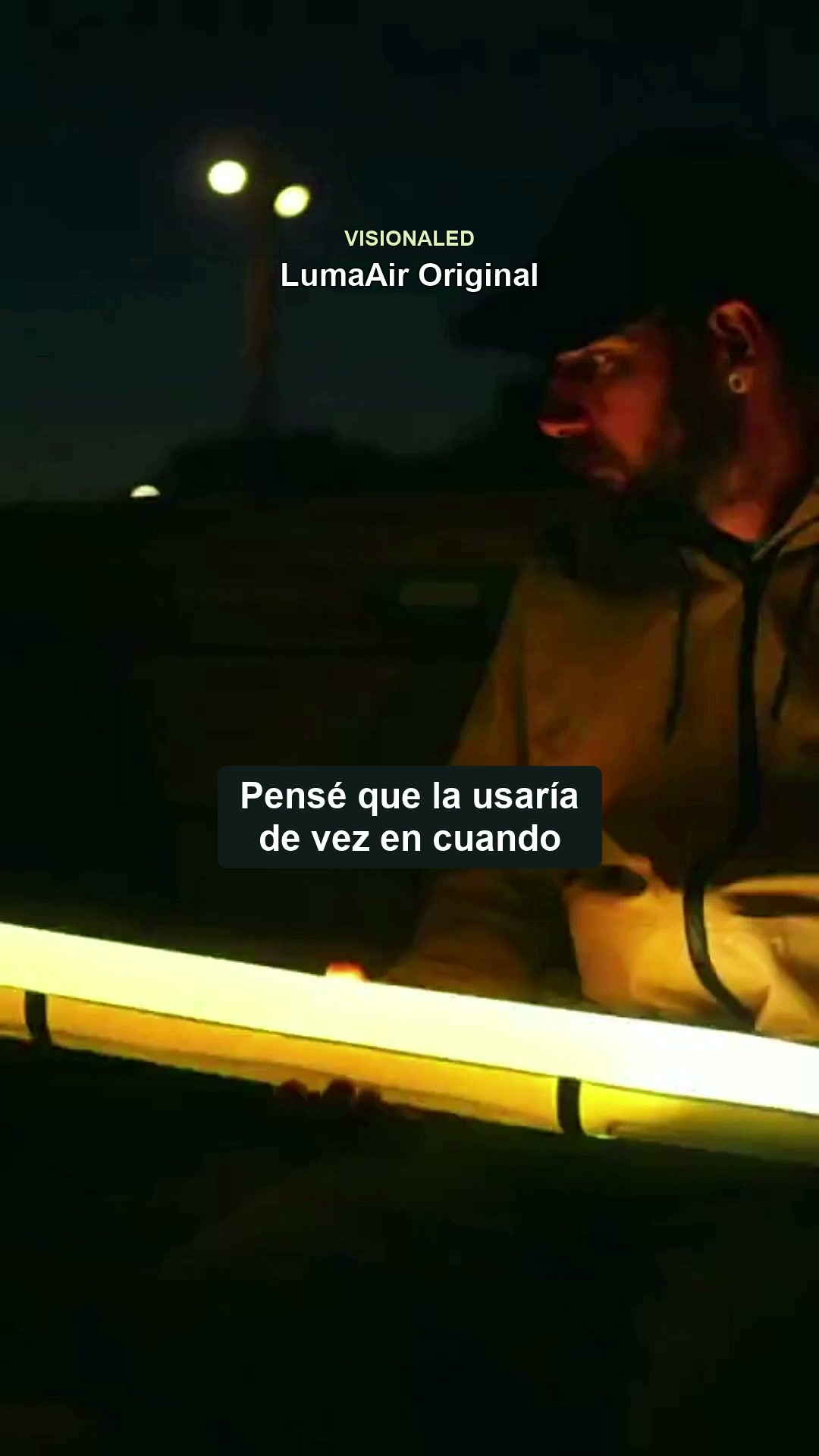 La luz de camping que se infla en segundos