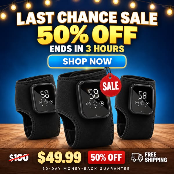 Last Chance: 50% OFF Heated Ankle Massager