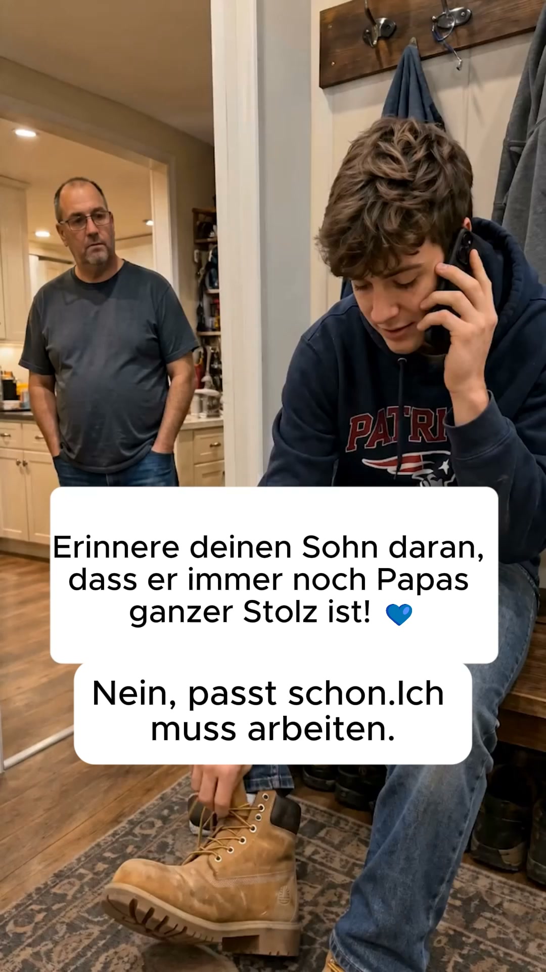 Stolz auf ihn? Lass es ihn wissen.