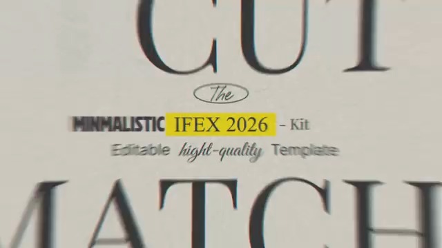 Anúncio de International Food Exhibition (IFEX) Philippines