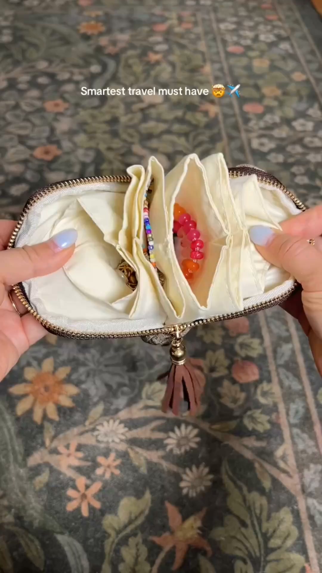 A Week Fits This Travel Jewelry Case