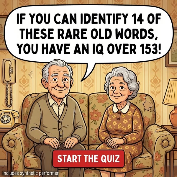 Words We Grew Up With Trivia