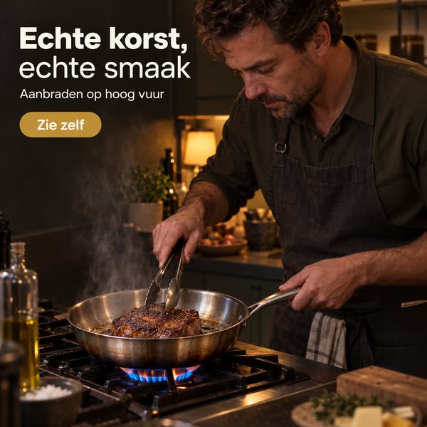 Aanbraden zoals het hoort