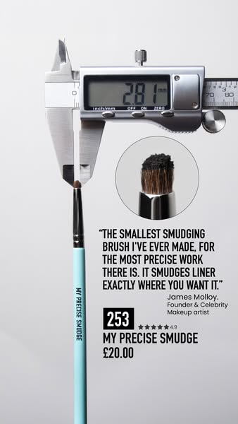 Our Smallest Ever Smudge Brush.