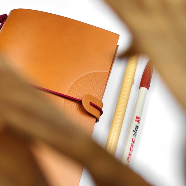 Meet Passenger Leather Cover with Notebook