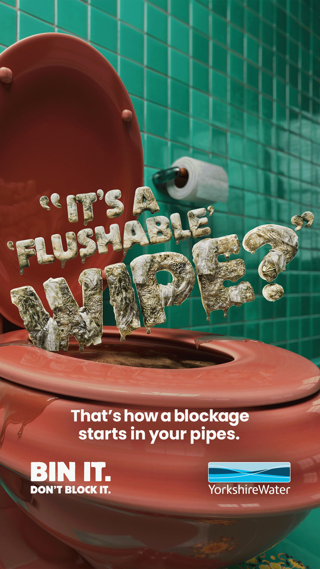 Bin it. Don't block it.