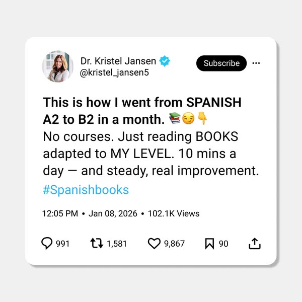 Create your Spanish Library