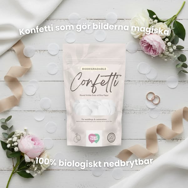 Stort utbud av bröllopsdekorationer