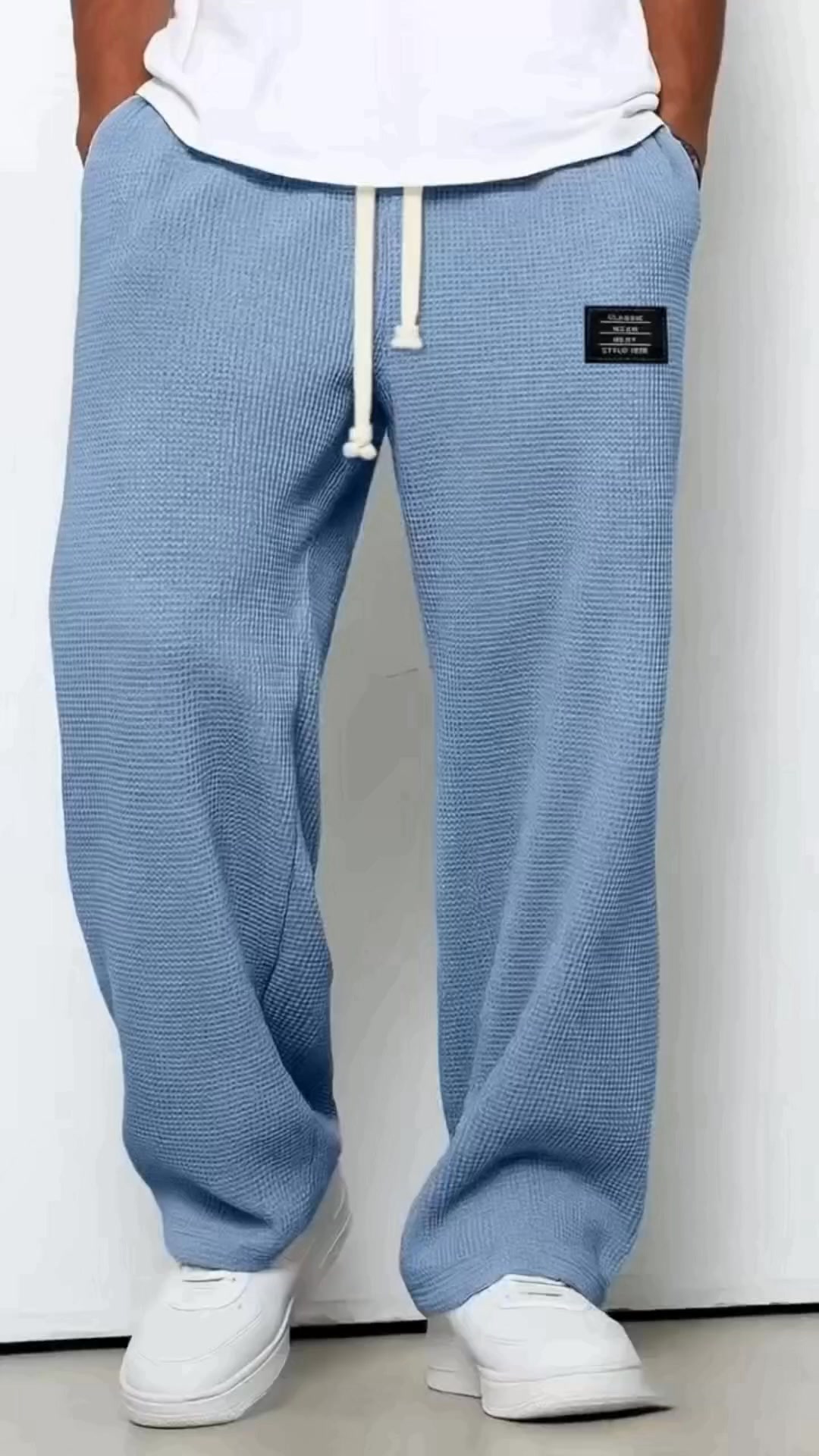 New Arrival Waffle Casual Pants