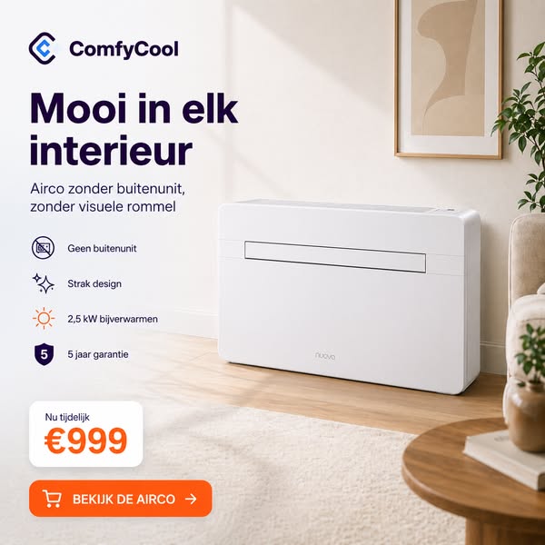 ComfyCool - laagste prijsgarantie in alles airco