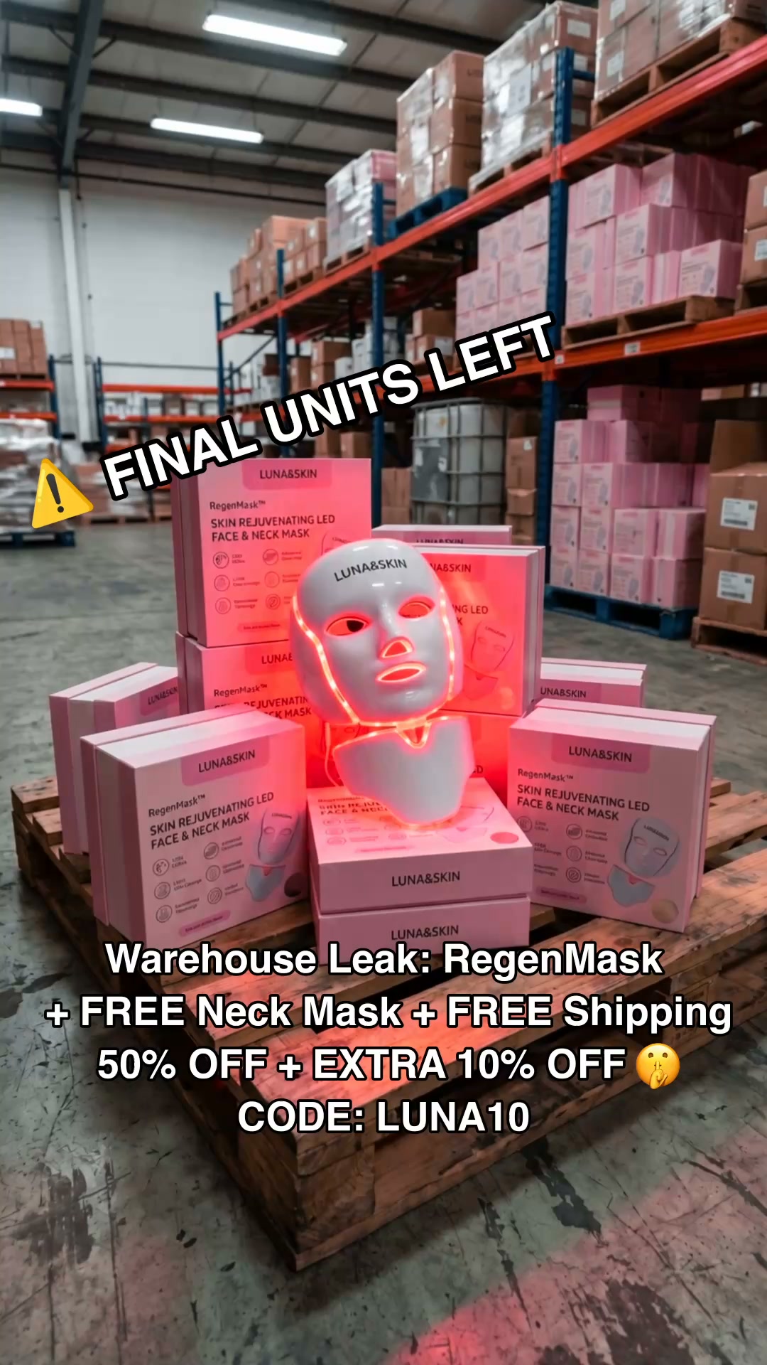 7 LED Colours + Microcurrent for Firm, Lifted Skin