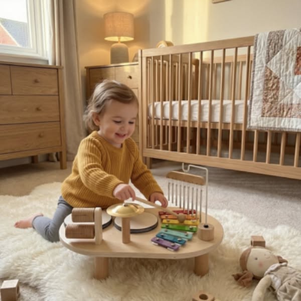 Houten Muziektafel – Creatief & Leuk