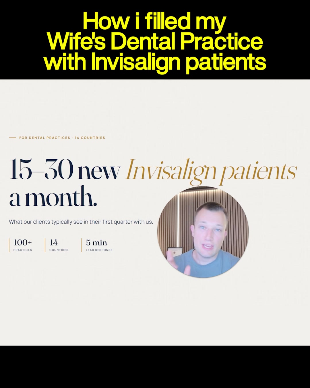 See how I filled my Wife's Clinic with Patients