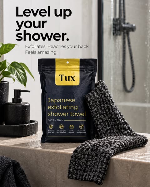 Tux Shower Towel