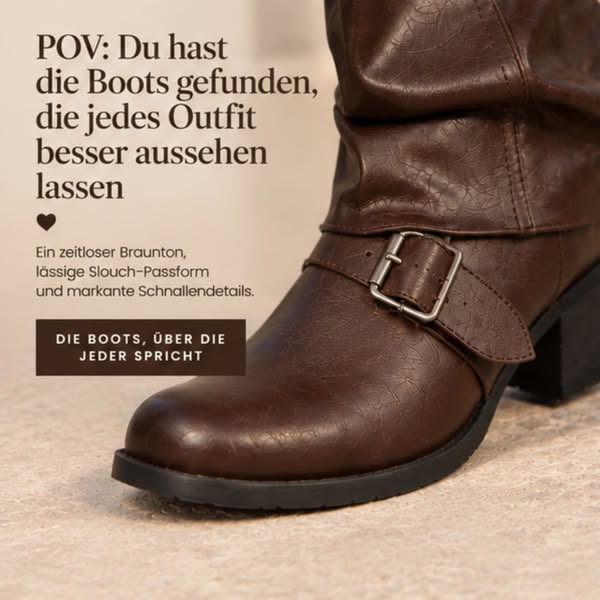 Deine neuen Lieblingsstiefel