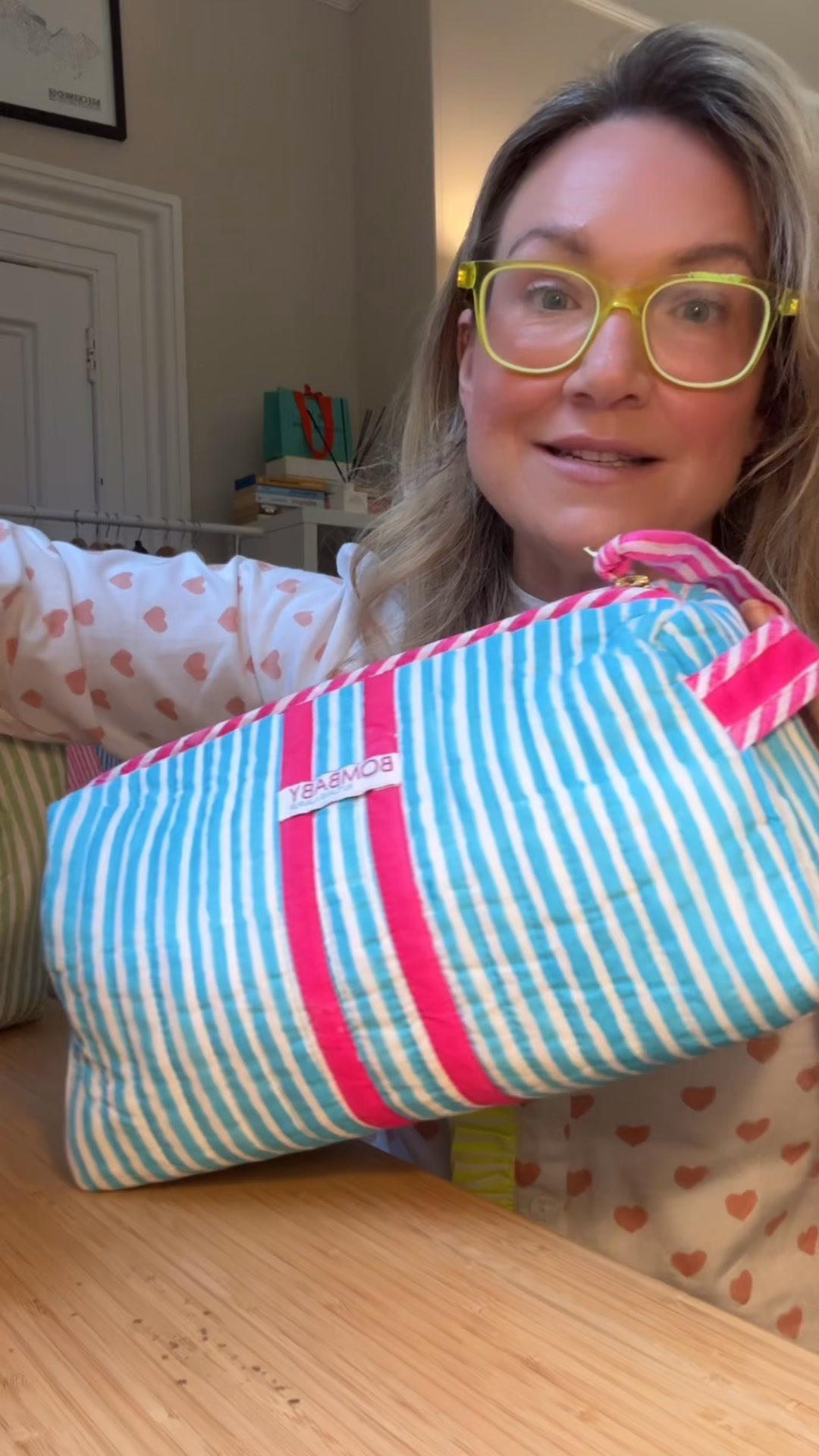 Neon Wash Bags (with personality)