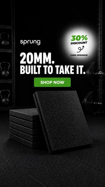 Sprung Gym Flooring