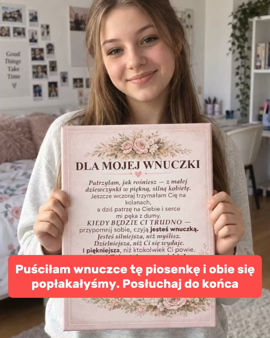 Każda wnuczka chciałaby usłyszeć te słowa od swojej babci.