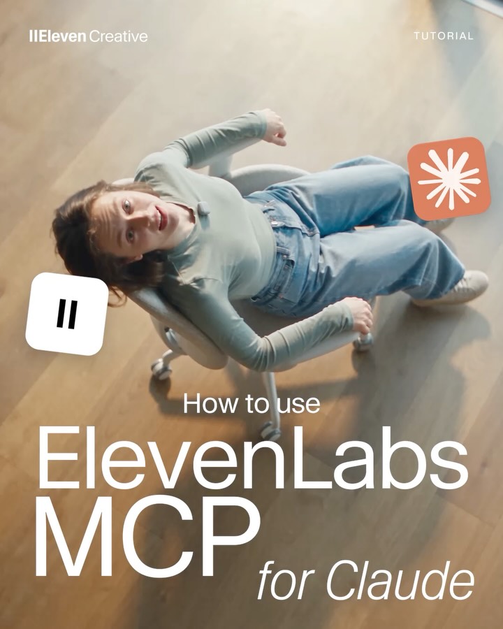 Anúncio de ElevenLabs
