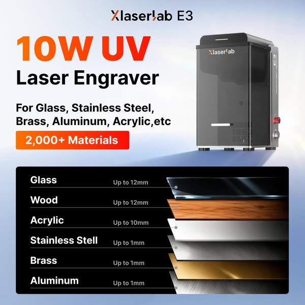 Discover What E3 10W UV Laser Can Create