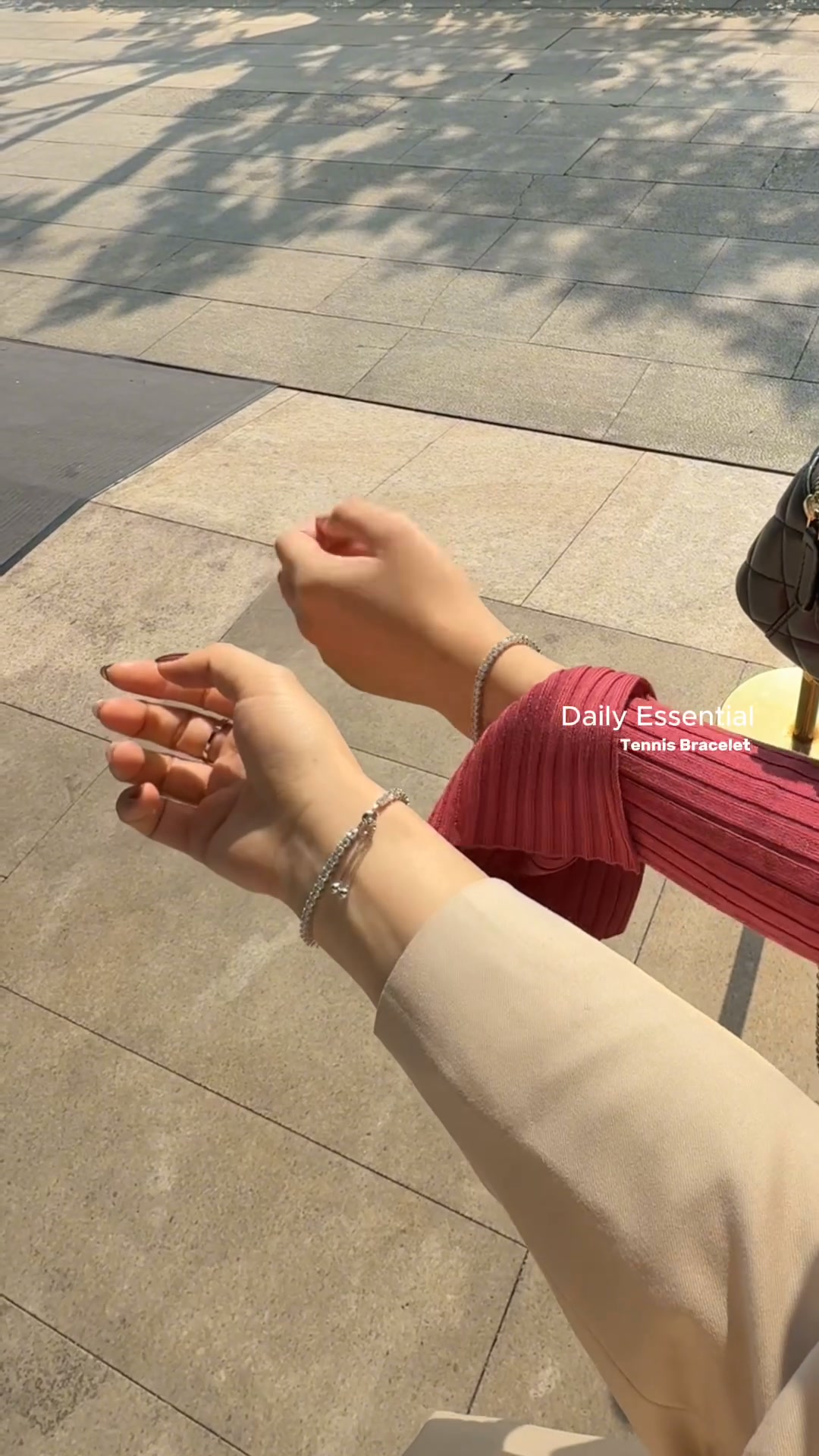 Classic tennis bracelet