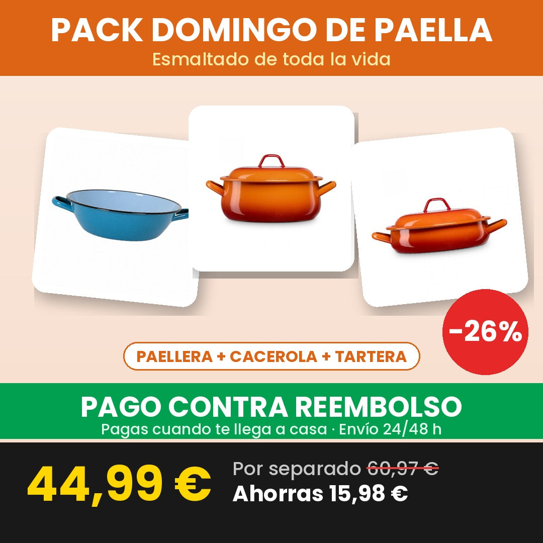 Pack Domingo de Paella — 44,99 €