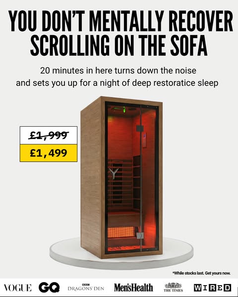 FREE £95 Sauna Starter Kit.