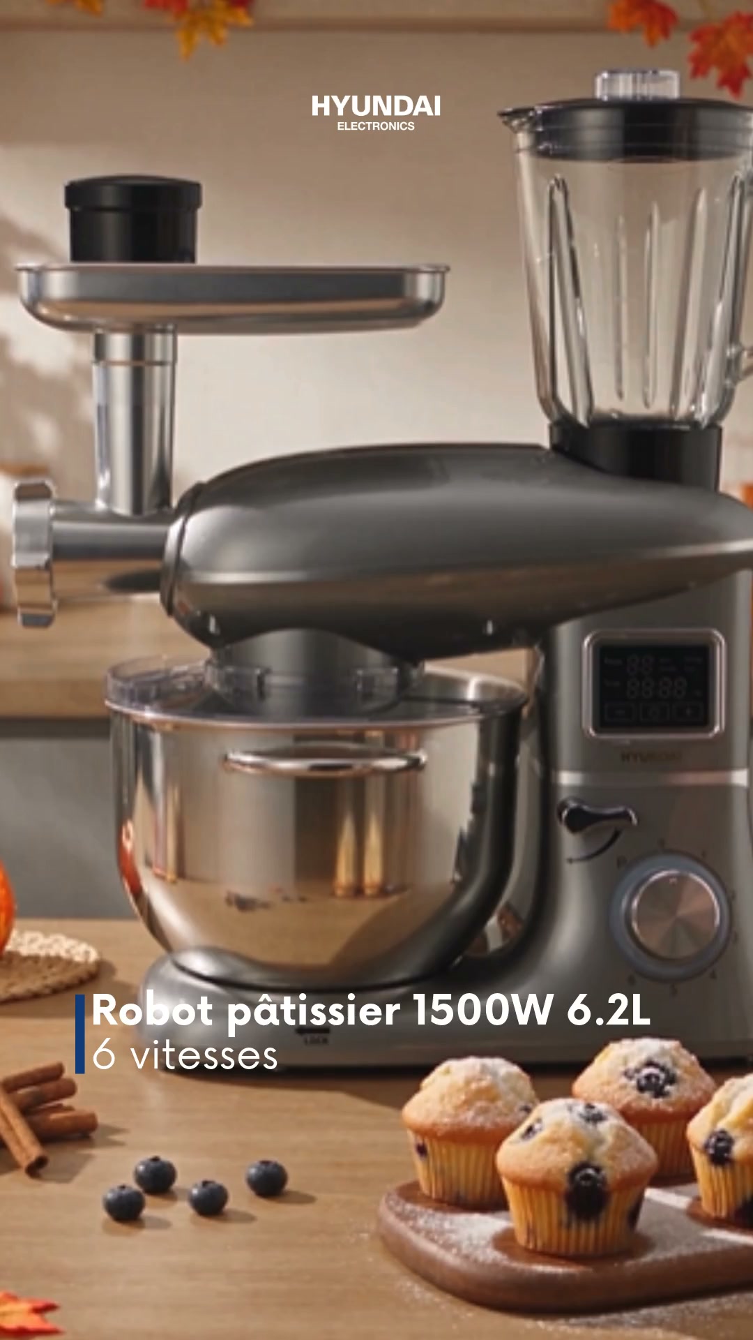 Robot pâtissier Hyundai