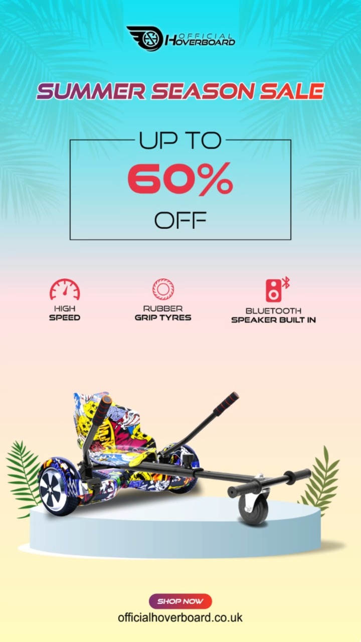 Anúncio de Hoverboard UK