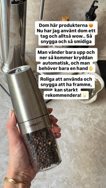 Roligare matlagning