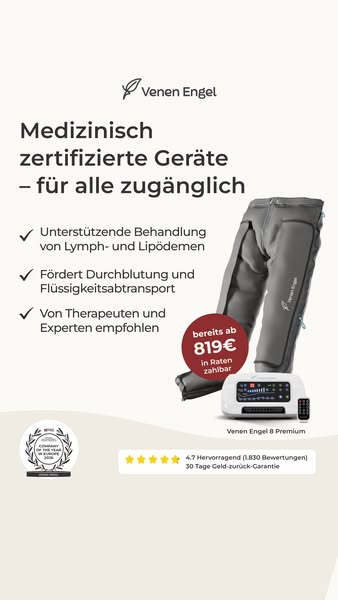 Hilft gegen schwere & müde Beine!