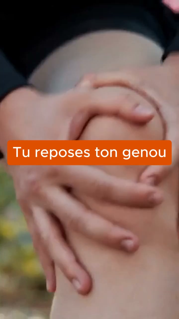 L'amortisseur que ton genou mérite