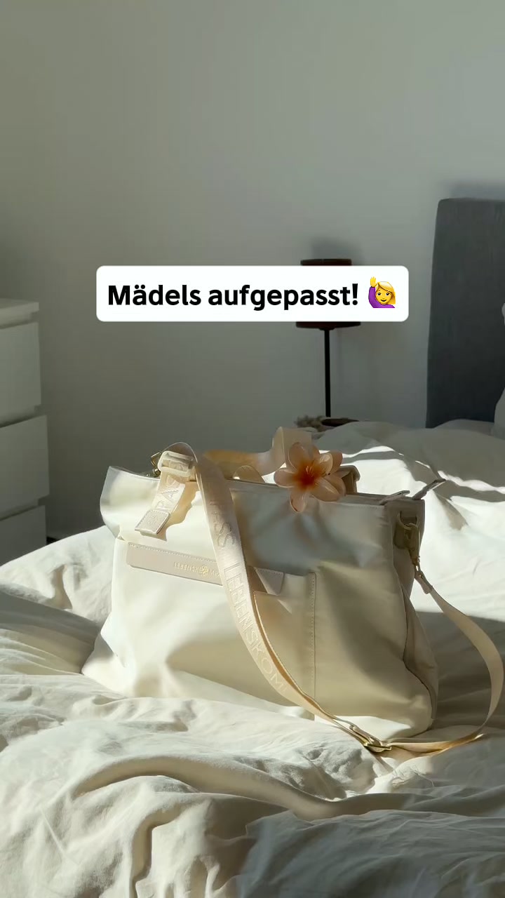 Everyday Bag – Deine stylische & praktische Schultertasche!