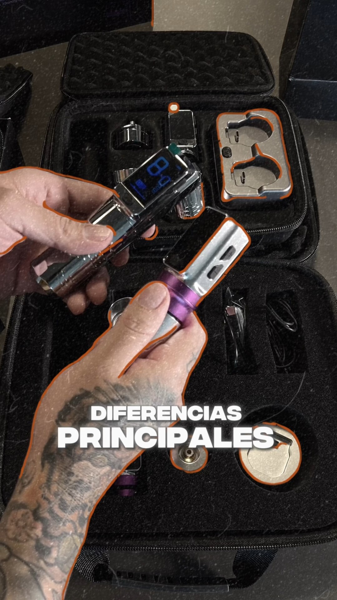 PIONEER-FURY 1.47-inch Color Screen Wireless Tattoo PenOG PRODUCE
