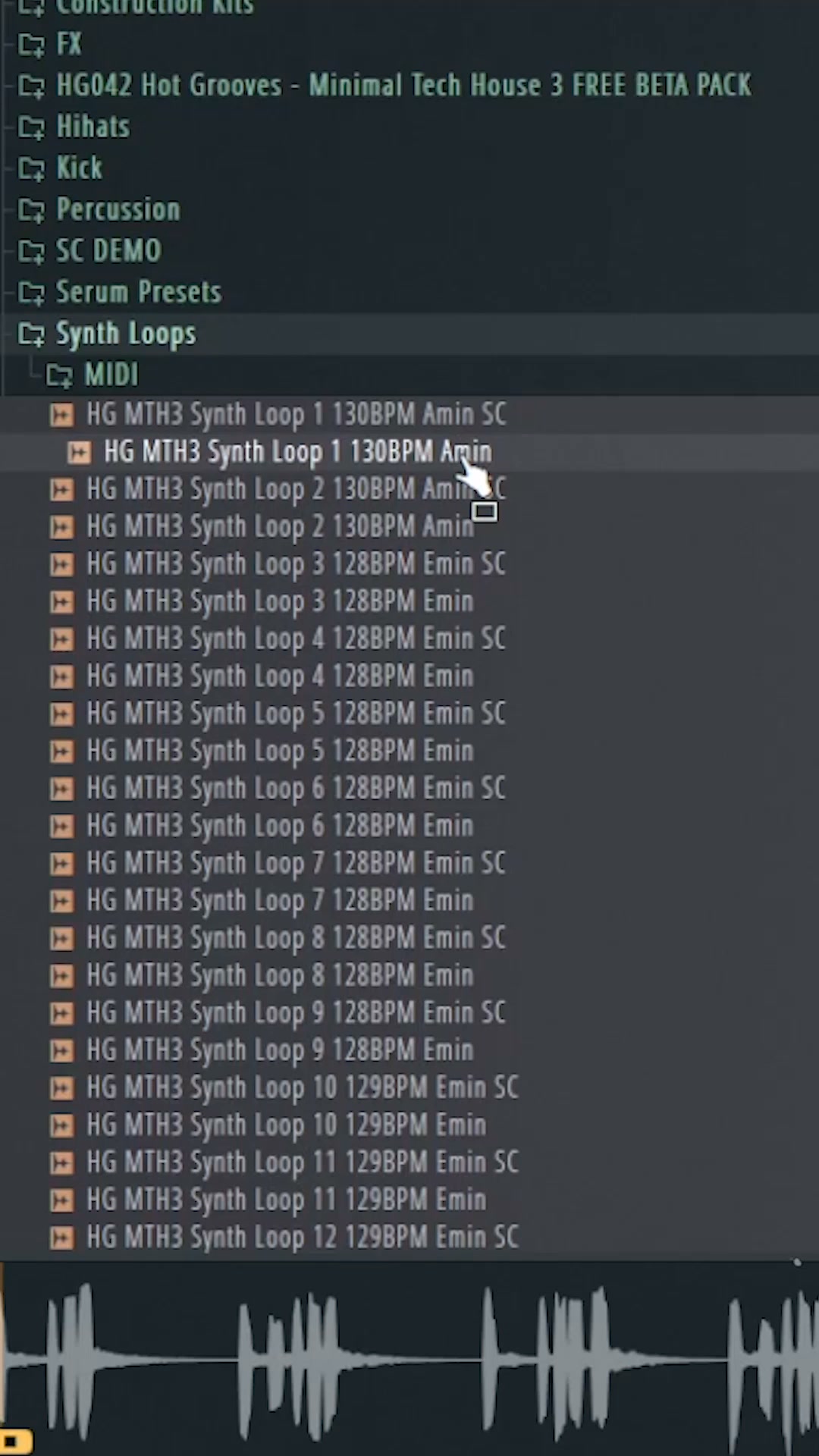1,70 GB Minimal Tech House Sample Pack