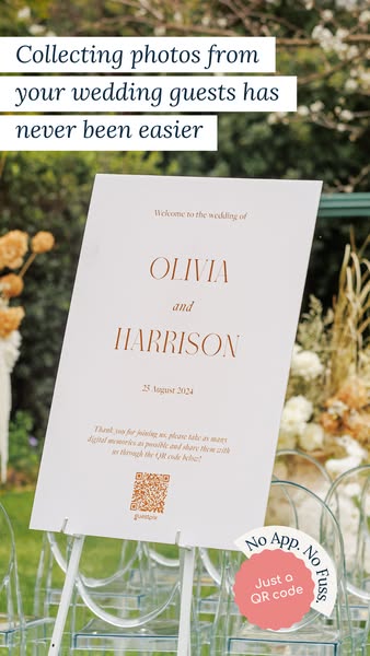 Photo Collection with QR Code