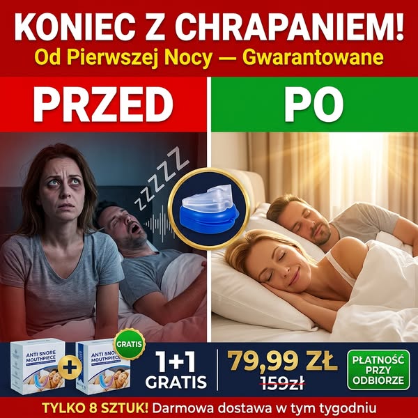 Kup 1 Dostań 2 GRATIS — Przestań Chrapać Od Dziś