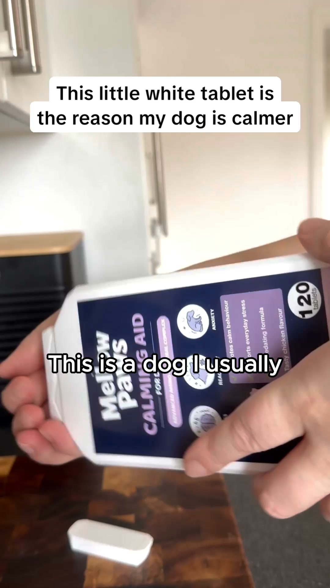 The tablet he actually eats