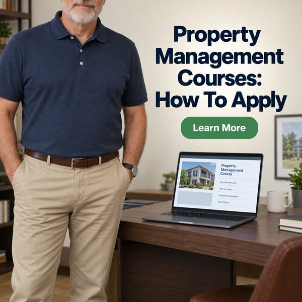 Property Management Courses: How To Apply